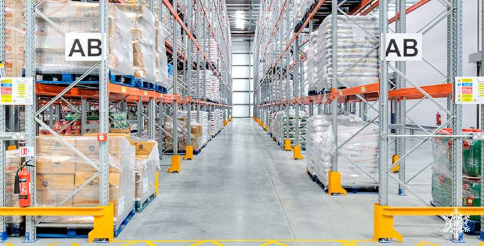 estanteria pallets camara frigorifica